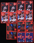 1990s Micheal Jordan Valentines Day Cards (Lot of 14)