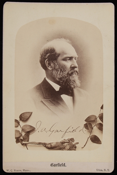 1890s James Garfield Cabinet Card