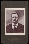 1900s Theodore Roosevelt M. Sonnenberg Piano Co. Cabinet Card