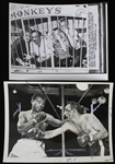 1950s Carmen Basilio 6x9 Black and White Photos (Lot of 2)