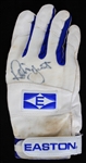 1991-93 Robin Yount Milwaukee Brewers Signed Easton Game Worn Batting Glove (MEARS LOA/JSA)