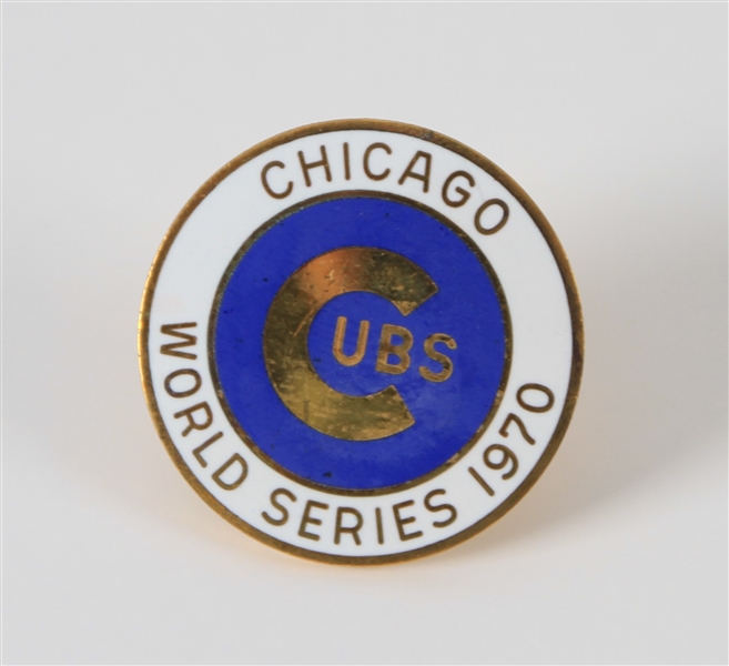 1970 Chicago Cubs World Series 1" Pin