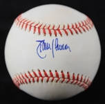 1995-99 Randy Johnson Seattle Mariners Signed OAL Budig Baseball (JSA)