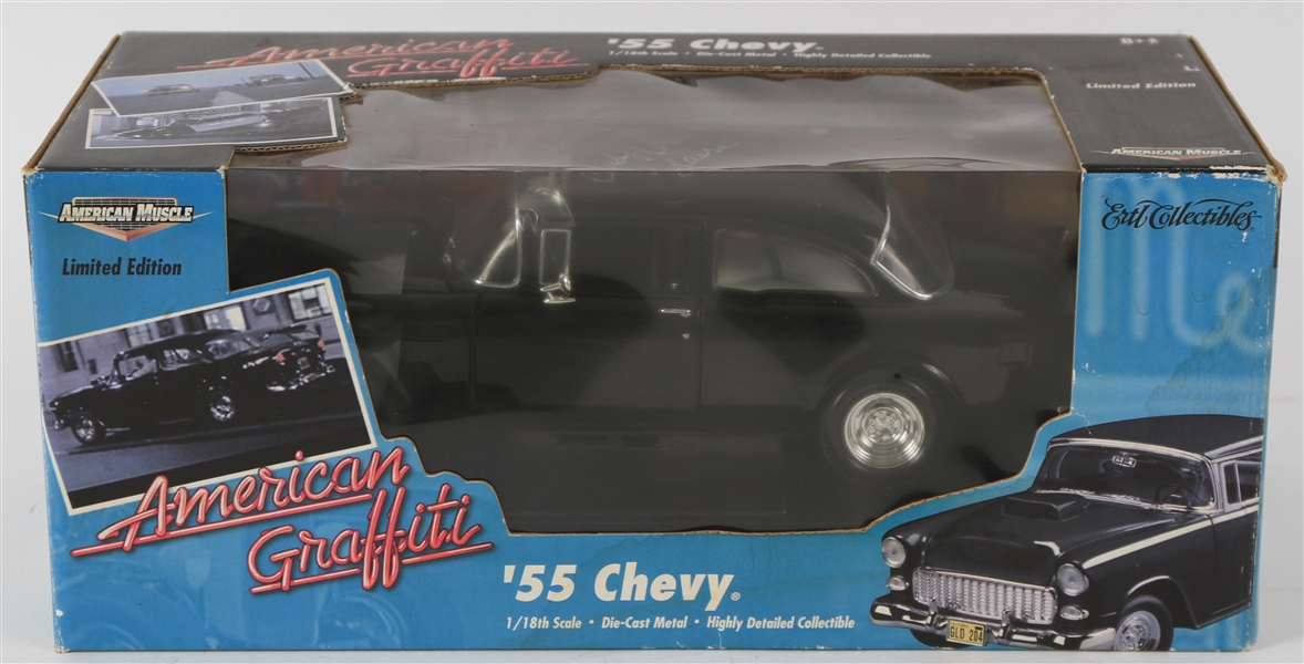 2000s Cindy Williams "Laurie" American Graffiti Signed MIB 55 Chevy Model Car (JSA)