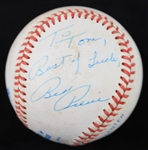 1985-89 Billy Pierce Chicago White Sox Signed OAL Brown Baseball (JSA)