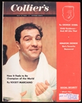 1955 Rocky Marciano Colliers 11x14 Magazine 
