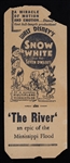 Vintage Walt Disneys Snow White and the Seven Dwarfs Ticket