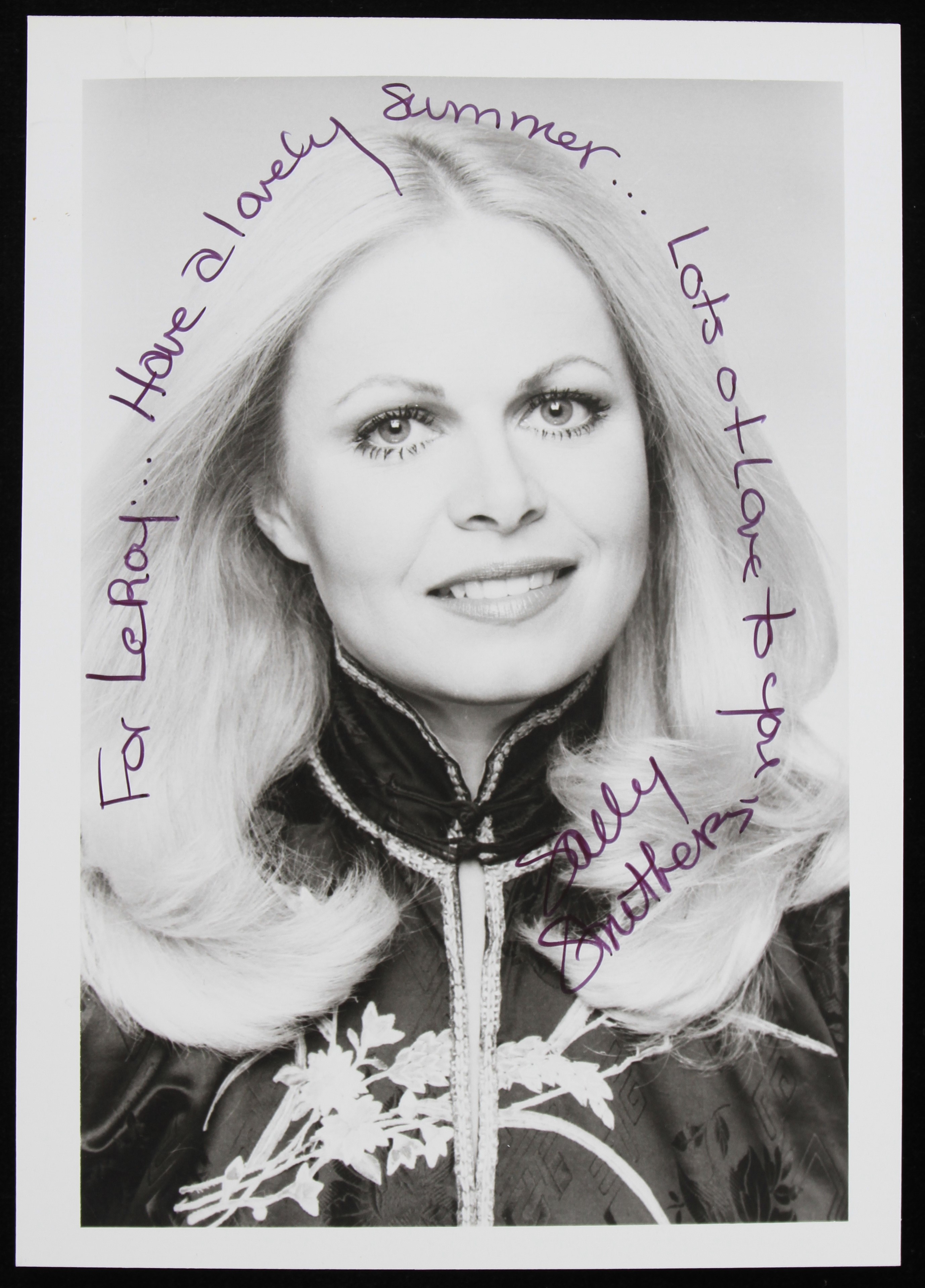 Lot Detail 1980's Sally Struthers All In The Family Signed 5" x 7