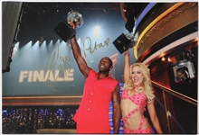 2012 Donald Driver Peta Murgatroyd Dancing With The Stars Season 14 Champions Signed 16" x 23" Canvas Print (JSA)