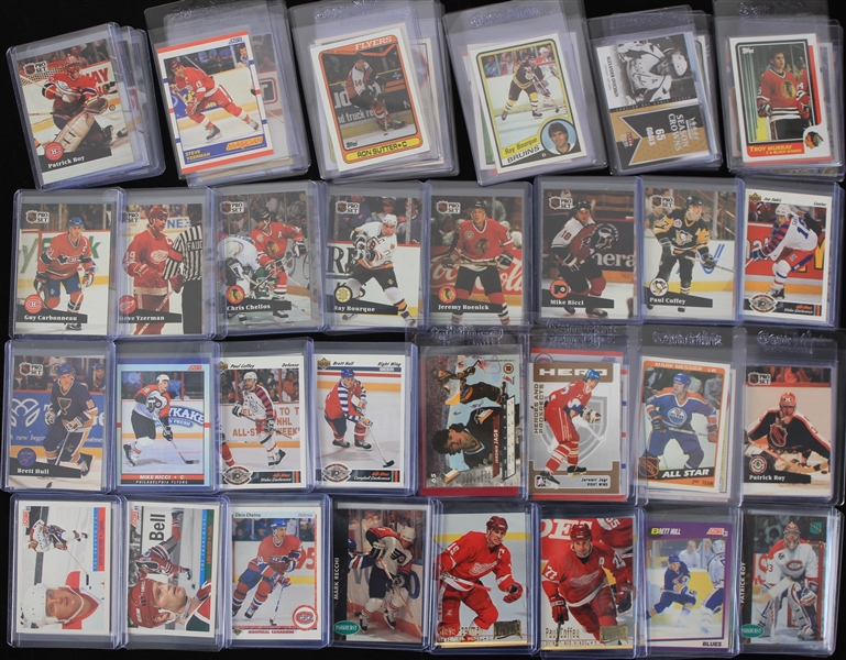 1980s-2000s Hockey Trading Card Collection - Lot of 300+