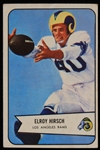 1954 Elroy Hirsch Los Angeles Rams Bowman Trading Card #32
