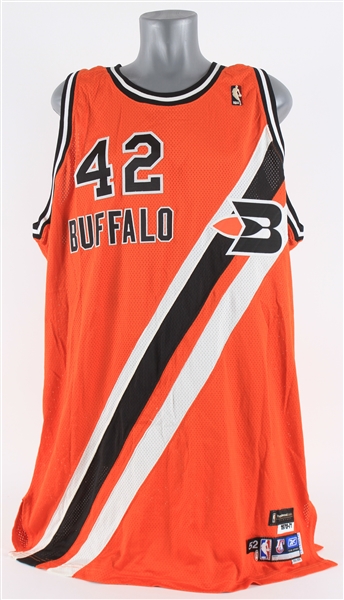 2005-06 Elton Brand Los Angeles Clippers Signed Buffalo Braves NBA Hardwood Classics Throwback Jersey (MEARS A5/JSA) 