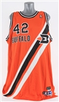 2005-06 Elton Brand Los Angeles Clippers Signed Buffalo Braves NBA Hardwood Classics Throwback Jersey (MEARS A5/JSA) 