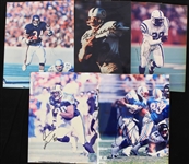 1960s-1990s Barry Sanders, Jim Brown, Herb Adderley, Willie Wood and more Signed 8x10 Photos (Lot of 13) (JSA)