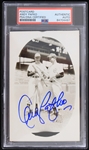 1949-51 Andy Pafko Chicago Cubs Signed 3.5" x 5.5" Postcard (PSA Slabbed Authentic)