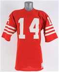 1974-75 Tom Owen San Francisco 49ers Game Worn Home Jersey (MEARS LOA)