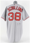 2004-07 Curt Schilling Boston Red Sox Signed Jersey (*JSA*)