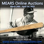 1959-60 Johnny Logan Milwaukee Braves Signed H&B Louisville Slugger Professional Model Game Used Bat (MEARS A9/JSA)