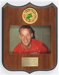 1979 Gordie Howe Detroit Red Wings March of Dimes Golf Classic Photo Plaque