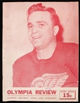 1943 Detroit Red Wings Olympia Review (Syd Howe Detroit Red Wings on the Cover)