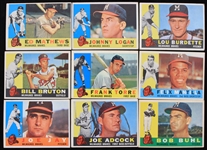 1960 Topps Trading Cards Including Ed Mathews, Felix Mantilla and more (Lot of 9) 