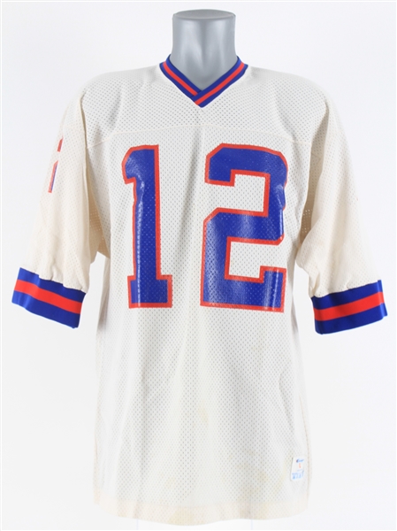 1980-82 Scott Brunner New York Giants Game Worn Road Jersey (MEARS LOA)
