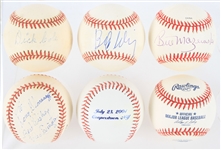 1990s-2000s Baseball Collection - Lot of 6 w/ 4 Signed Including Bud Selig on a 1994 World Series Baseball, Bill Mazeroski, Wes Covington & Dick Cole (JSA)
