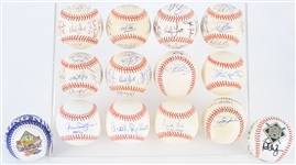 1990s-2000s Signed Baseball Collection - Lot of 14 w/ Rollie Fingers, Brooks Robinson, Geoff Jenkins & More (JSA)