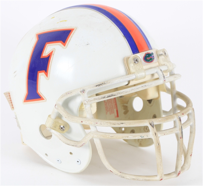 2003 Florida Gators Game Worn Football Helmet (MEARS LOA)