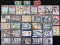 1970s-2000s Robin Yount Paul Molitor Milwaukee Brewers Baseball Trading Cards - Lot of 250 w/ Jersey Cards, Bat Cards, Auto Cards, Inserts & More