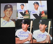 2000s Joe Pepitone Yankees/Cubs Photo Collection - Lot of 16 w/ 5 Signed (JSA)