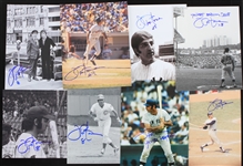 2000s Joe Pepitone Yankees/Cubs Signed 8" x 10" Photos - Lot of 24 (JSA)