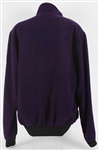 2000's Kareem Abdul Jabbar Personally Worn Purple Fleece Jacket Gifted by Actor Jack Nicholson (MEARS LOA/JSA/Kareem Letter) 