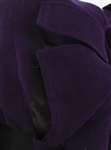 2000's Kareem Abdul Jabbar Personally Worn Purple Fleece Jacket Gifted by Actor Jack Nicholson (MEARS LOA/JSA/Kareem Letter) 