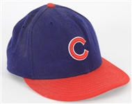 2004-05 Sergio Mitre Chicago Cubs Game Worn Cap (MEARS LOA)
