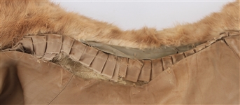 1960's Raquel Welch Monogrammed Blonde Mink Stole (MEARS LOA/Sydney Guilaroff Letter)