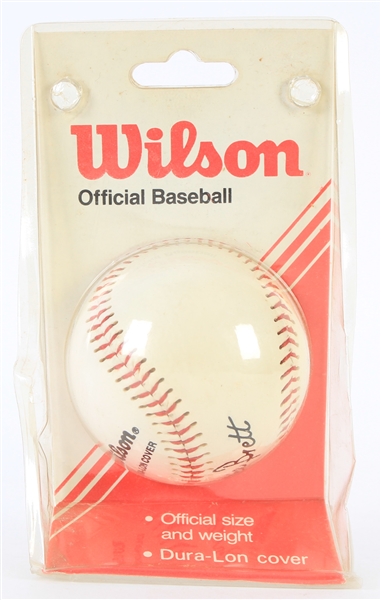 1980s George Brett Kansas City Royals MOC Wilson Official Baseball