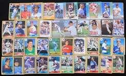 1970s-2000s Baseball Football Basketball Trading Card Collection - Lot of 2,000+