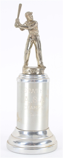 1953 State ASA Champs 9" Baseball Trophy