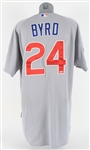 2011 Marlon Byrd Chicago Cubs Game Worn Road Jersey (MEARS LOA/MLB Hologram/Steiner/Cubs Letter)