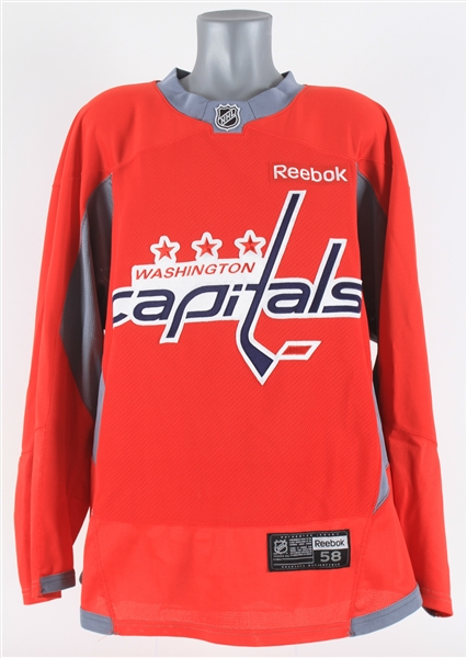 2011-12 Alex Ovechkin Washington Capitals Practice Jersey (MEARS LOA/Capitals MeiGray Letter)
