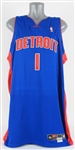 2003-04 Chauncey Billups Detroit Pistons Game Worn Road Jersey (MEARS A5) NBA Championship Season
