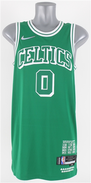 2021 Jayson Tatum Boston Celtics City Edition Jersey (MEARS A5)