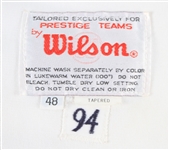 1994 Gregg Olson Atlanta Braves Game Worn Home Jersey (MEARS LOA)