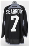 2016 Brent Seabrook Chicago Blackhawks Stadium Series Practice Jersey (MEARS LOA/Blackhawks LOA)