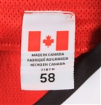 2015-16 Jan Hejda Chicago Blackhawks Training Camp Jersey (MEARS LOA)