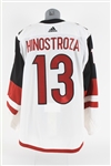 2018-19 Vinnie Hinostroza Arizona Coyotes Training Camp Jersey (MEARS LOA/Coyotes LOA)