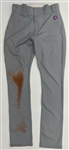 2017 Albert Almora Jr. Chicago Cubs Game Worn Road Uniform Pants (MEARS LOA/MLB Hologram)