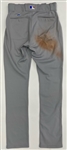 2017 Albert Almora Jr. Chicago Cubs Game Worn Road Uniform Pants (MEARS LOA/MLB Hologram)