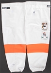 2011-12 Jaromir Jagr Philadelphia Flyers Game Worn Socks (MEARS LOA)